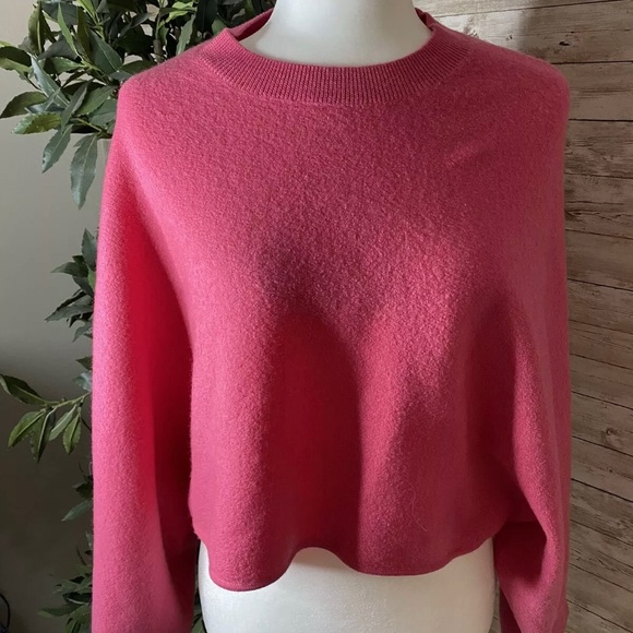 Aritzia Wilfred Free Cropped sweater medium - Picture 1 of 10